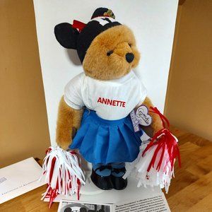 NIB NWT Annette Funicello Mousketeer Collectible Bear  C39026